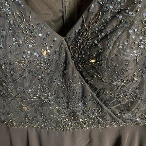 Navy blue dress. Worn once by the mother of the bride